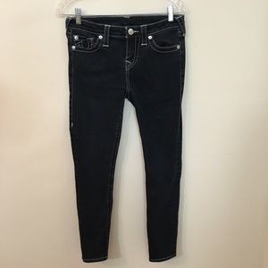 True Religion Dark Wash Blue Jeans